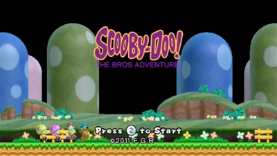 Scooby Doo The Bros. Adventure - Screenshot - Game Title