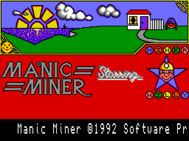 Manic Miner - Screenshot - Game Title Image