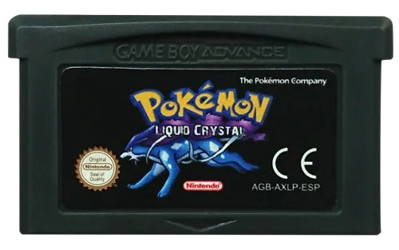 Pokémon Liquid Crystal - Fanart - Cart - Front