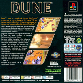 Dune 2000 - Box - Back
