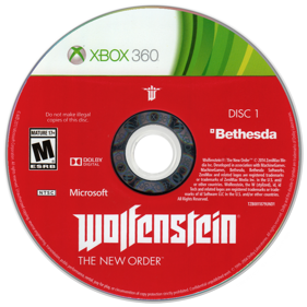 Wolfenstein: The New Order - Disc Image