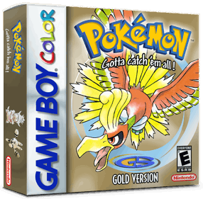 Pokémon Gold Version - Box - 3D Image