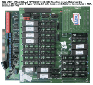 Varth: Operation Thunderstorm - Arcade - Circuit Board Image