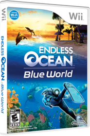 Endless Ocean: Blue World - Box - 3D Image