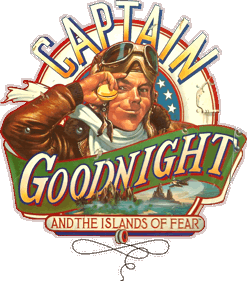 Captain Goodnight and the Islands of Fear - Clear Logo Image