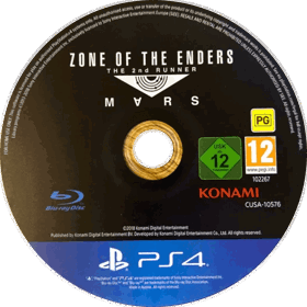 Zone of the Enders: The 2nd Runner M∀RS - Disc