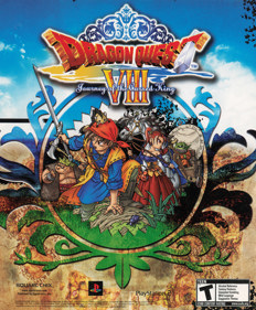 Dragon Quest VIII: Journey of the Cursed King - Advertisement Flyer - Front