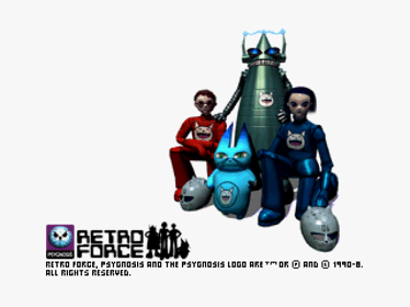 Retro Force - Screenshot - Game Title