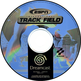 ESPN International Track & Field - Disc Image