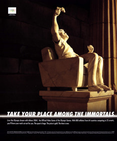 Athens 2004 - Advertisement Flyer - Front