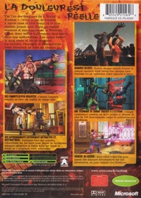 Tao Feng: Fist of the Lotus - Box - Back Image