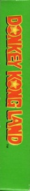 Donkey Kong Land - Box - Spine