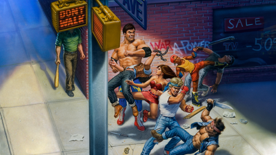 Streets of Rage 2 - Fanart - Background