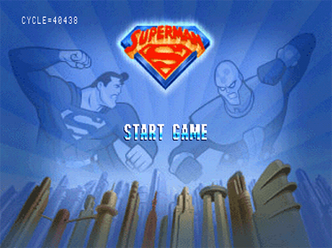 Superman - Screenshot - Game Title