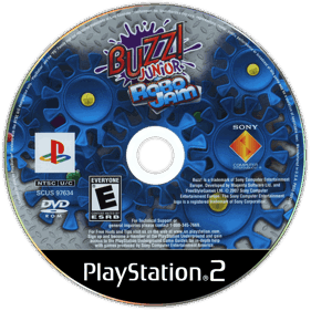 Buzz! Junior: RoboJam - Disc Image