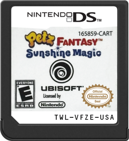 Petz Fantasy: Sunshine Magic - Cart - Front Image