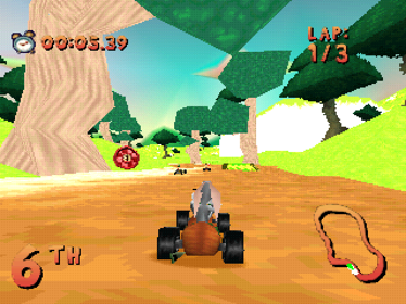 Looney Tunes Racing - Screenshot - Gameplay Image