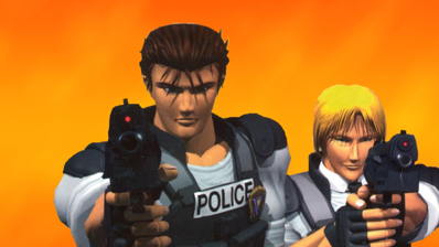 Virtua Cop - Fanart - Background