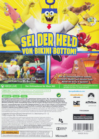 SpongeBob: HeroPants - Box - Back