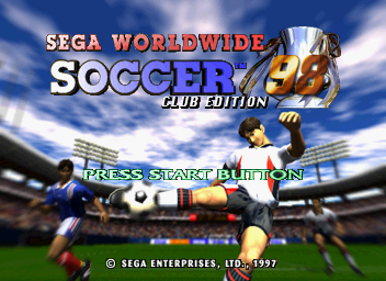Worldwide Soccer '98 - Screenshot - Game Title