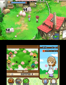 Harvest Moon 3D: The Tale of Two Towns - Screenshot - Gameplay