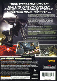 Ninja Blade - Box - Back