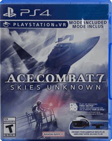 Ace Combat 7: Skies Unknown - Box - Front - Reconstructed