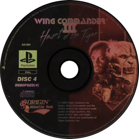 Wing Commander III: Heart of the Tiger - Disc Image