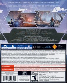 Horizon Zero Dawn: Complete Edition - Box - Back