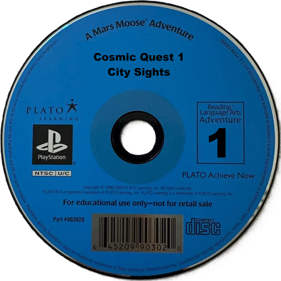 Mars Moose Cosmic Quest 1: City Sights - Disc