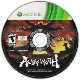 Asura's Wrath - Disc Image