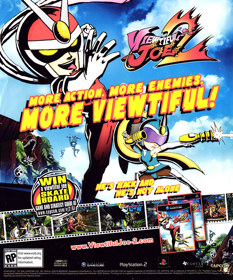 Viewtiful Joe 2 - Advertisement Flyer - Front