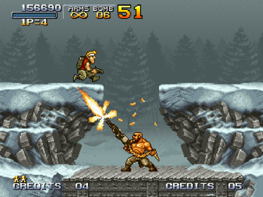 Metal Slug - Screenshot - Gameplay