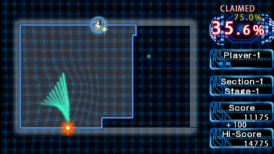 Qix++ - Screenshot - Gameplay