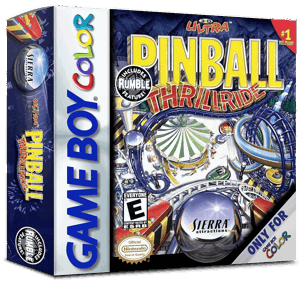 3-D Ultra Pinball: Thrillride - Box - 3D Image