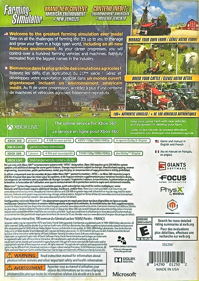 Farming Simulator - Box - Back