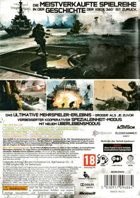 Call of Duty: Modern Warfare 3 - Box - Back