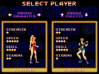 Final Fight GOLD: Super Extra - Screenshot - Game Select