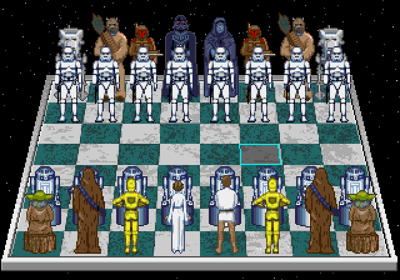 The Software Toolworks' Star Wars Chess - Screenshot - Gameplay Image