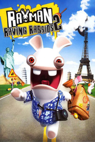 Rayman: Raving Rabbids 2 - Fanart - Box - Front