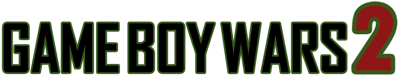 Game Boy Wars 2 - Clear Logo