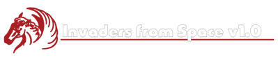 Invaders from Space Version 1.0 - Clear Logo