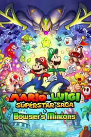 Mario & Luigi: Superstar Saga + Bowser's Minions - Fanart - Box - Front