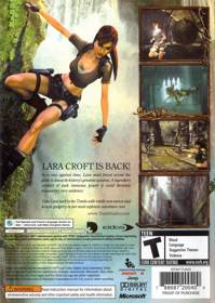 Tomb Raider: Legend - Box - Back