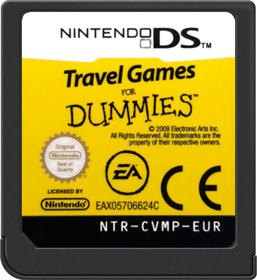 Travel Games for Dummies - Cart - Front Image