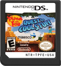 Phineas and Ferb: Quest for Cool Stuff - Cart - Front Image