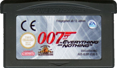 007: Everything or Nothing - Cart - Front Image