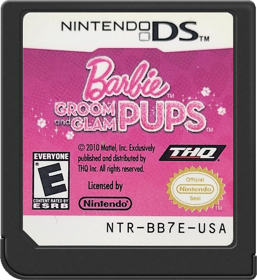 Barbie: Groom and Glam Pups - Cart - Front