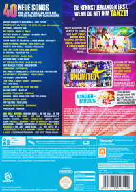 Just Dance 2018 - Box - Back