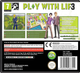 The Sims 3 - Box - Back - Reconstructed